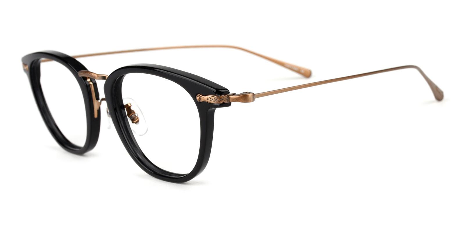 Hani-Black-Round-Titanium-Eyeglasses-detail
