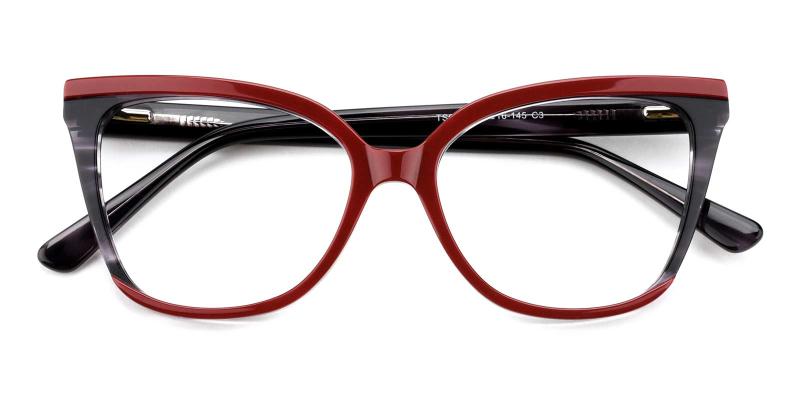 Tara-Red-Eyeglasses