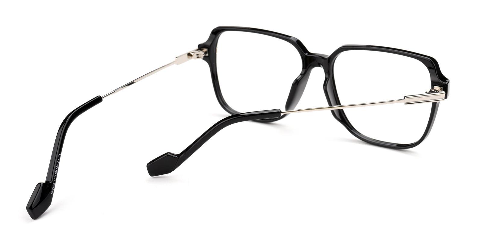 Maverick-Black-Square-TR-Eyeglasses-detail