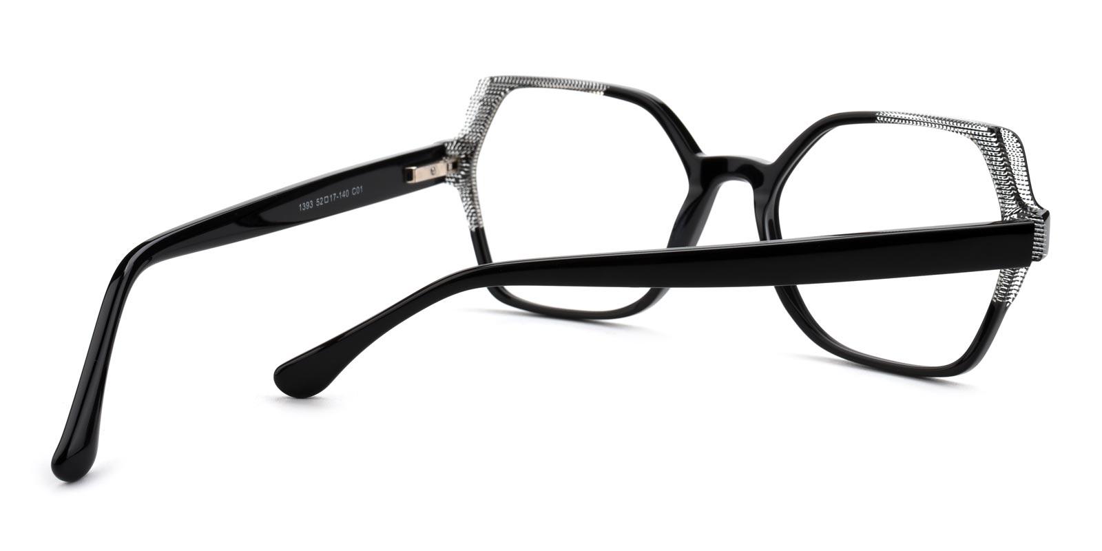 Milton-Black-Geometric-Acetate-Eyeglasses-detail