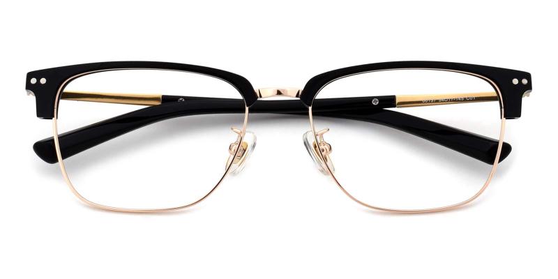 Utku-Black-Eyeglasses