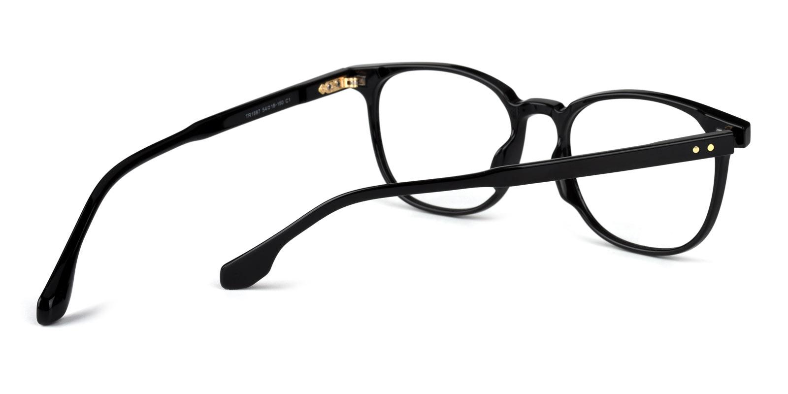 Glenn-Black-Rectangle-TR-Eyeglasses-detail