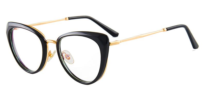 Hortensia-Black-Eyeglasses