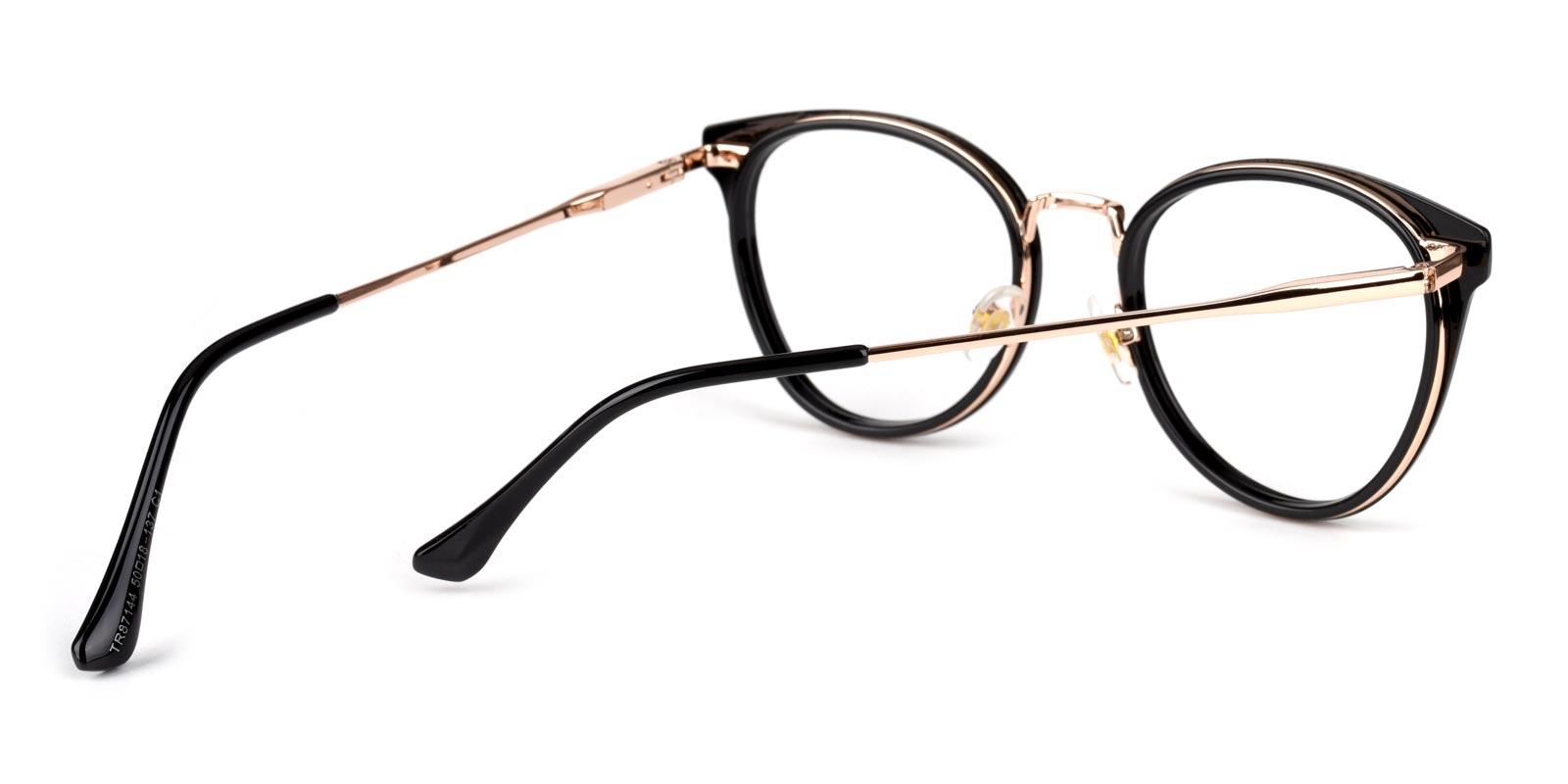 Millie-Black-Round-TR-Eyeglasses-detail