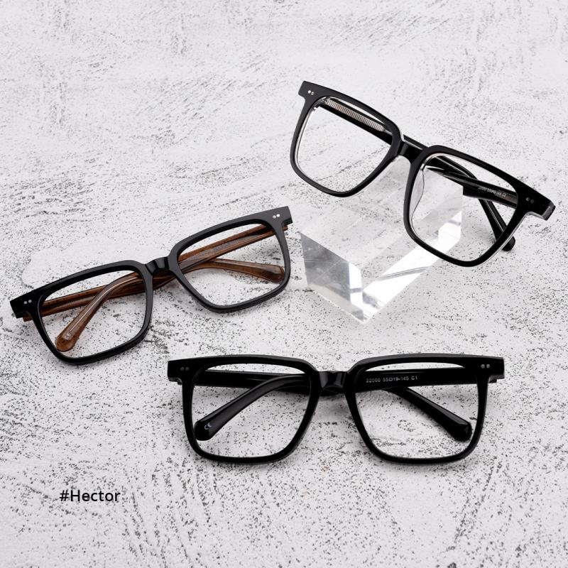 Hector-Black-Rectangle-Acetate-Eyeglasses-detail