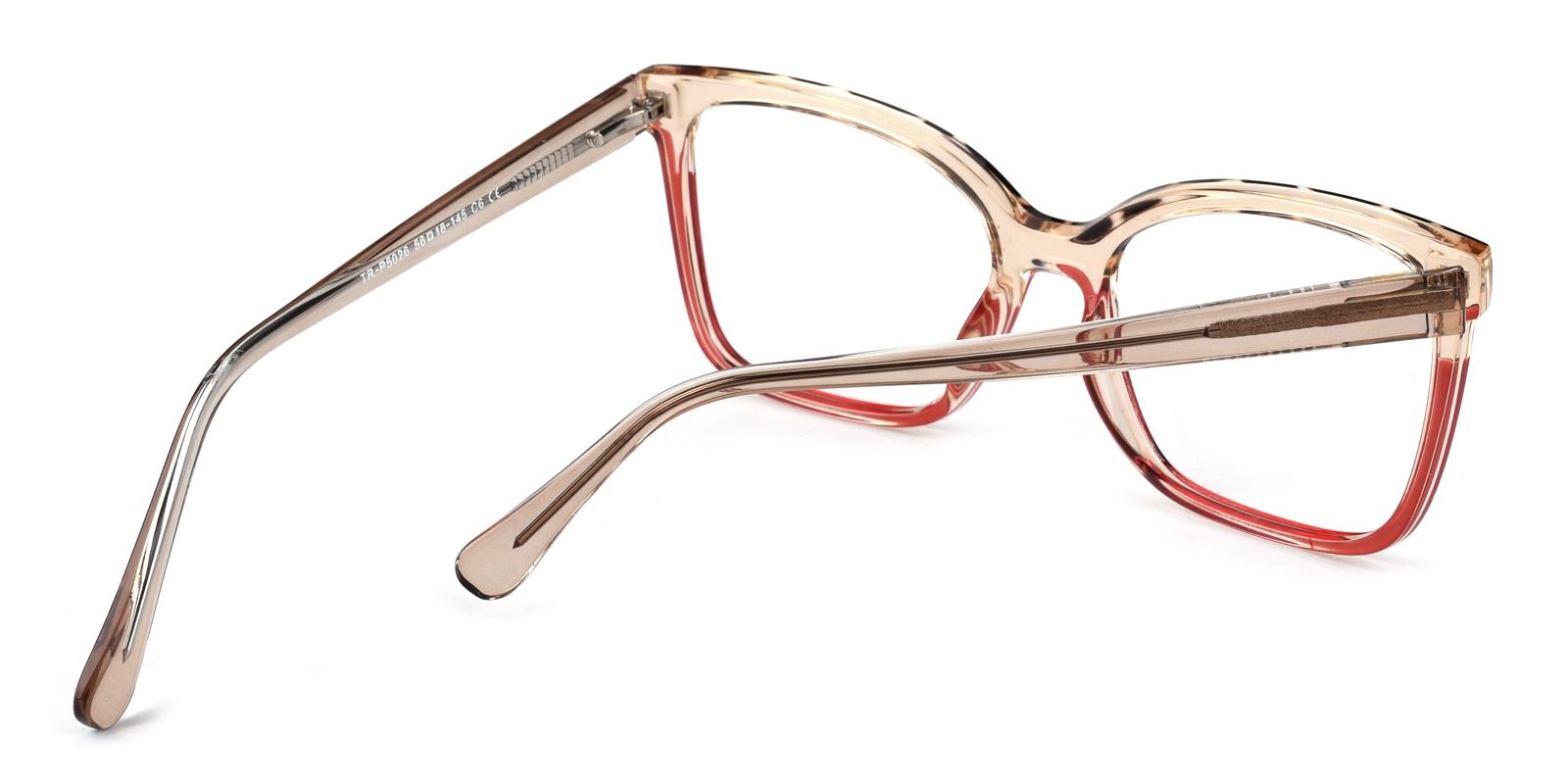 Marina-Red-Rectangle-TR-Eyeglasses-detail