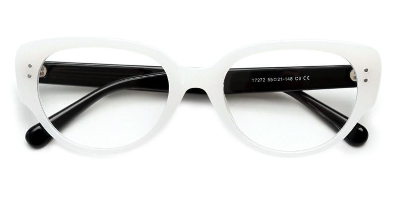 Elba-White-Eyeglasses