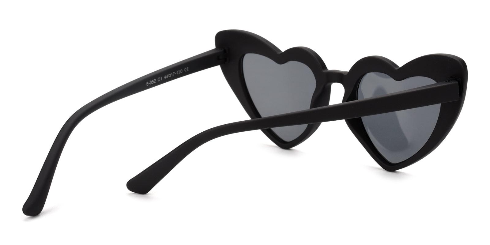 Retta Non Prescription Sunglasses-Black-Geometric-TR-Sunglasses-detail