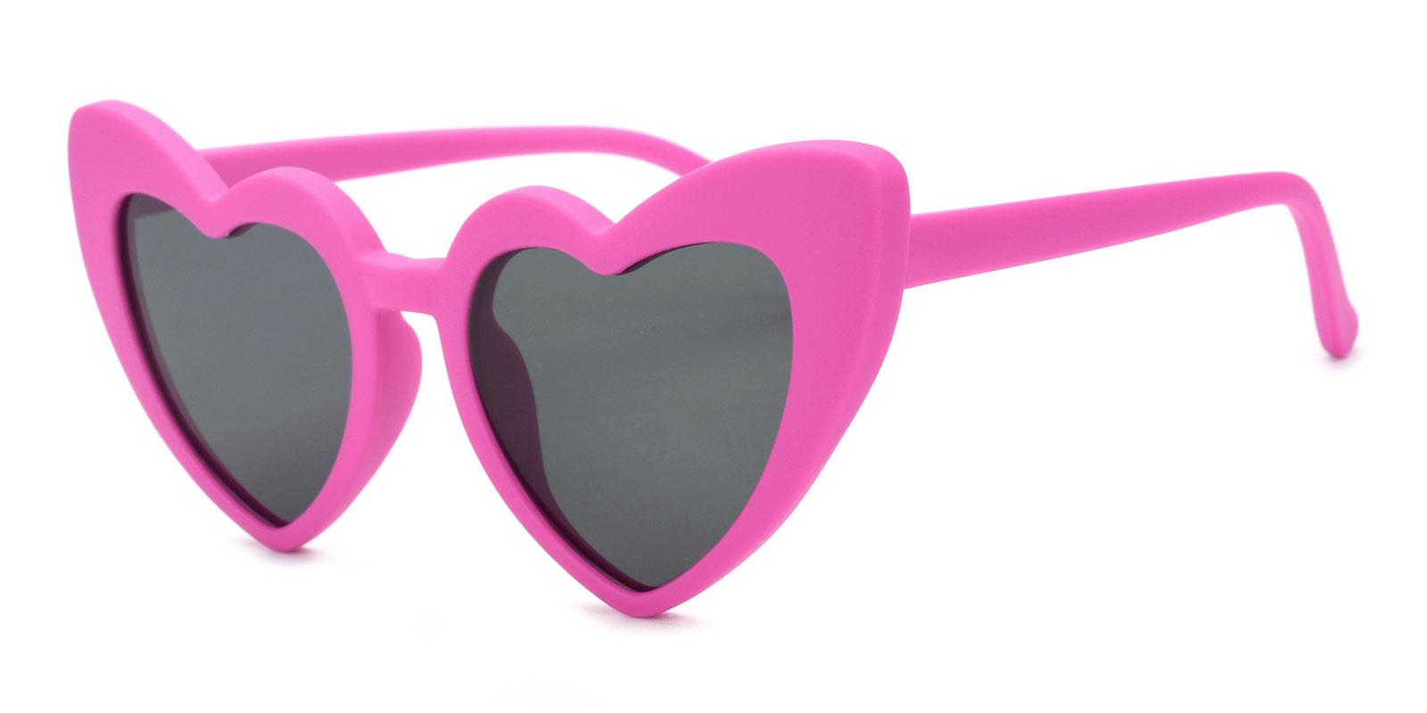 Retta Non Prescription Sunglasses-Pink-Geometric-TR-Sunglasses-detail