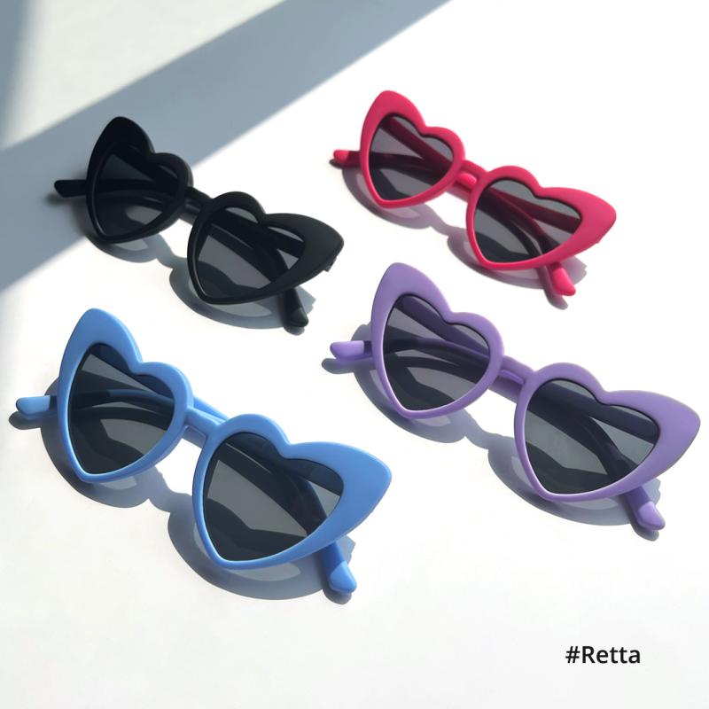 Retta Non Prescription Sunglasses-Pink-Geometric-TR-Sunglasses-detail