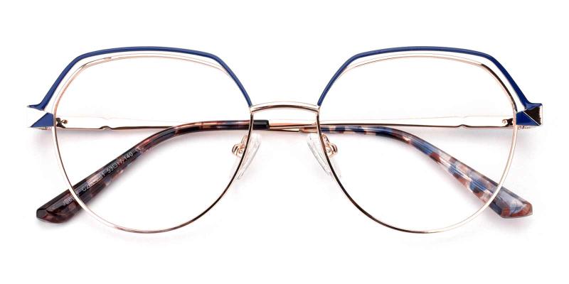Ciara-Blue-Eyeglasses