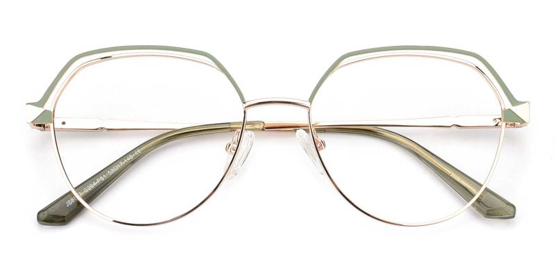Ciara-Green-Eyeglasses
