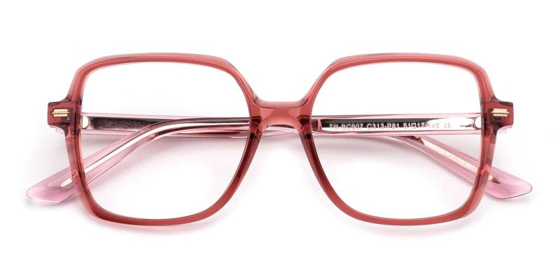 Reba-Red-Eyeglasses