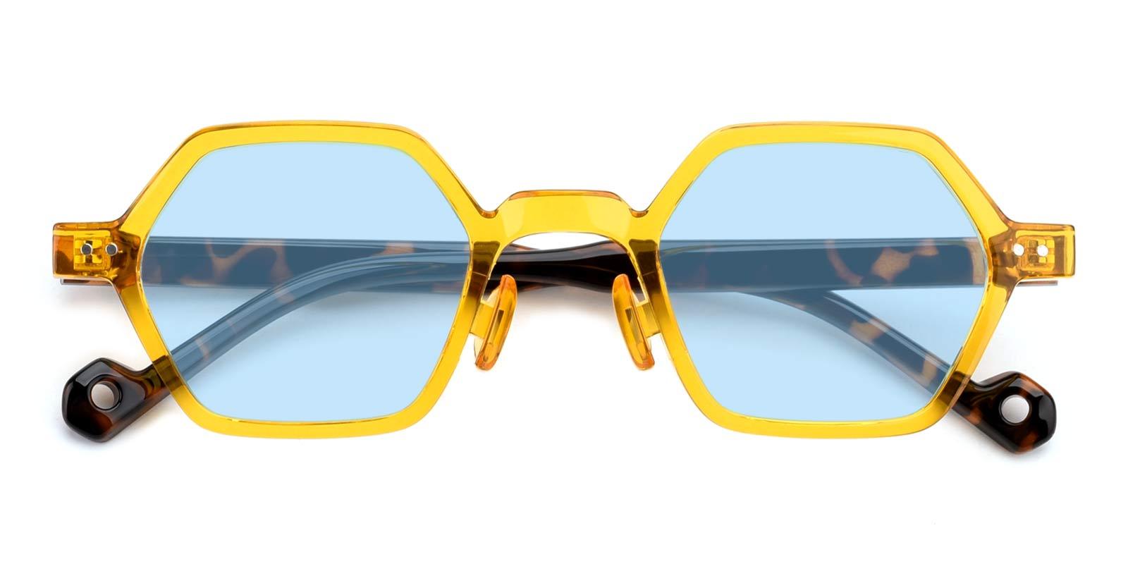 Kavon-Yellow-Geometric-TR-Sunglasses-detail