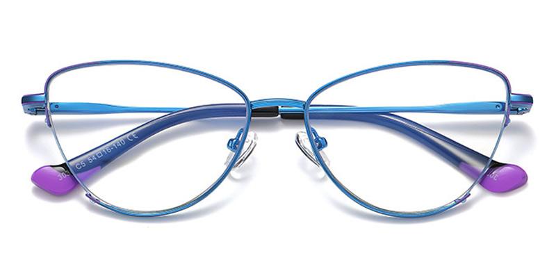 Renate-Blue-Eyeglasses