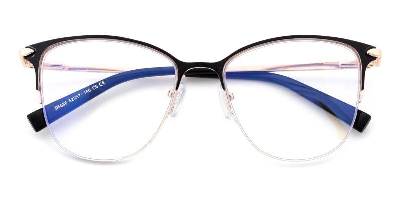 Kanta-Black-Eyeglasses