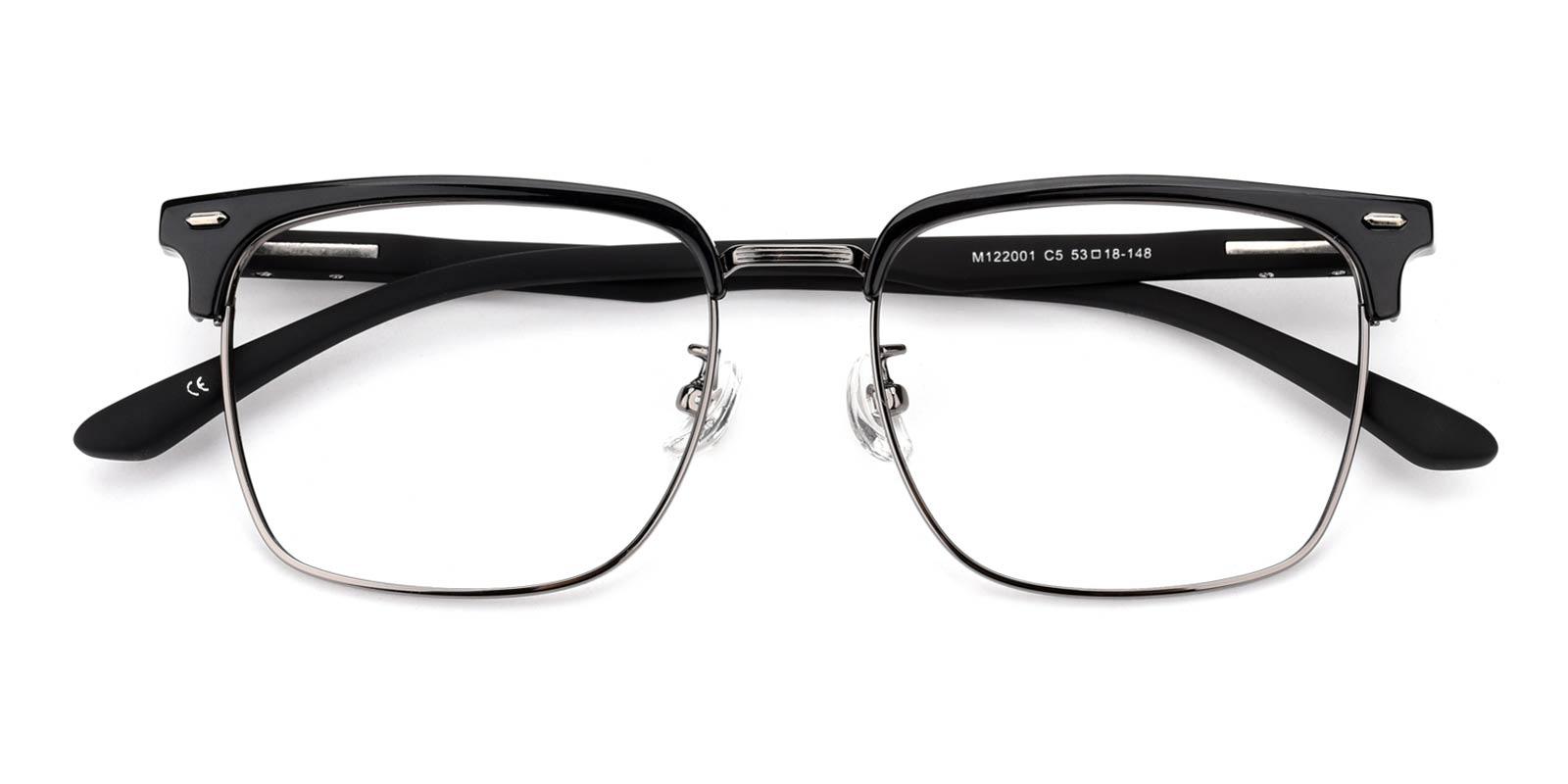 Rafal-Black-Browline-TR-Eyeglasses-detail