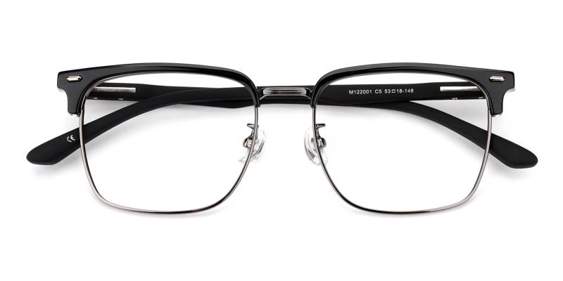 Rafal-Black-Eyeglasses