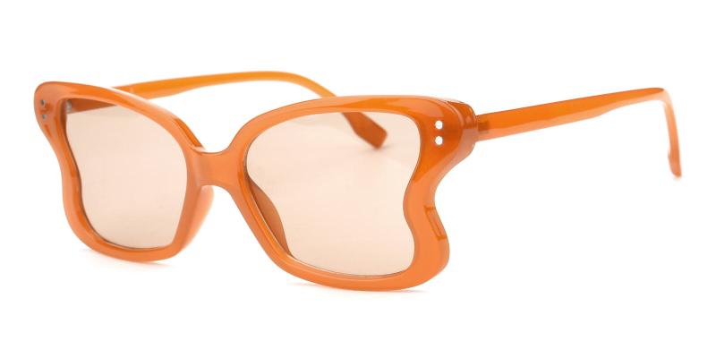 Lael-Orange-Sunglasses