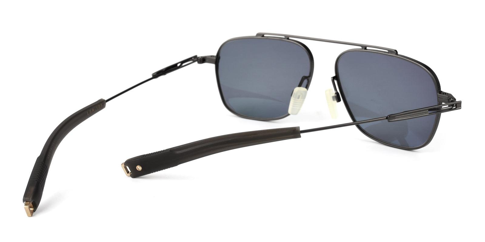 Talib-Gun-Aviator-Titanium-Sunglasses-detail