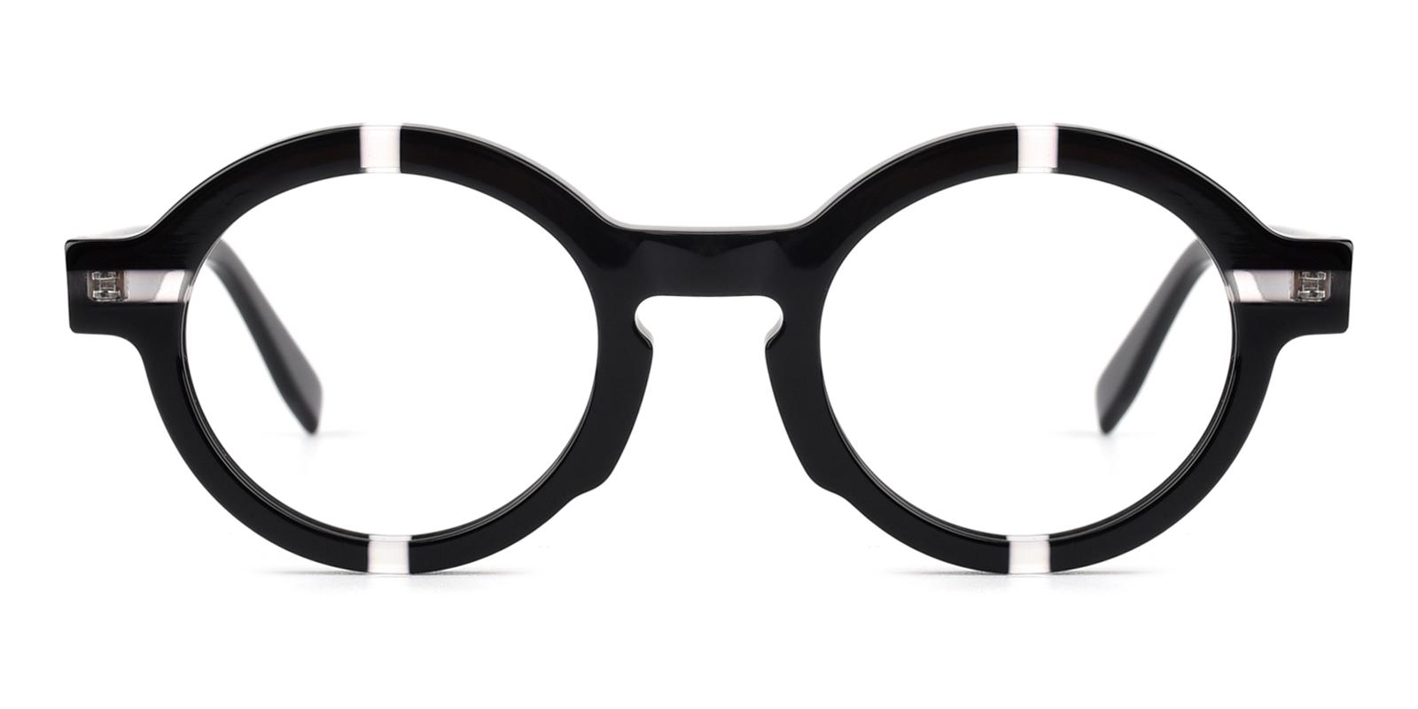 Casey-Black-Round-Acetate-Eyeglasses-detail