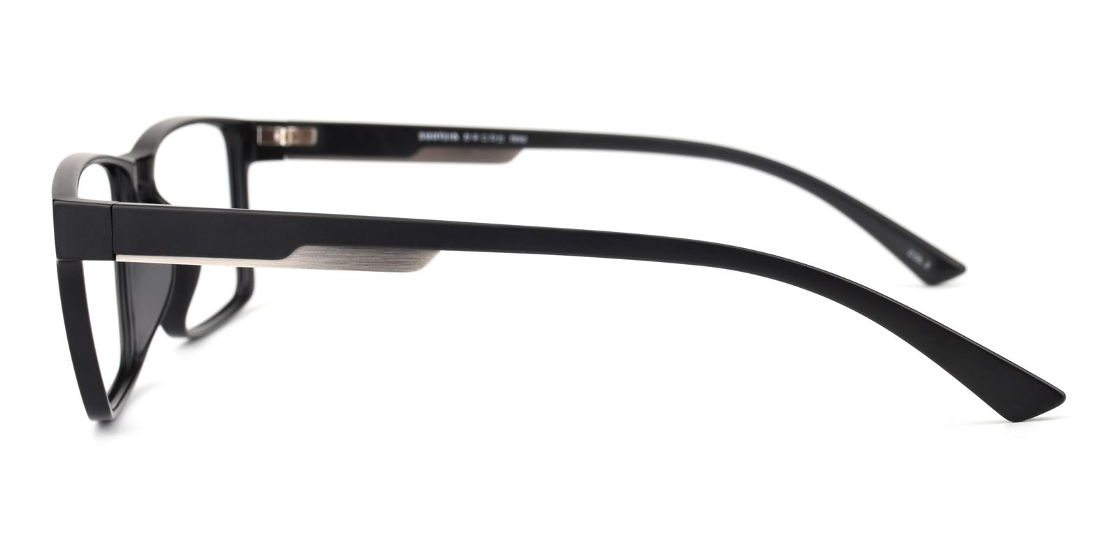 Ernest-Black-Rectangle-Combination-Eyeglasses-detail