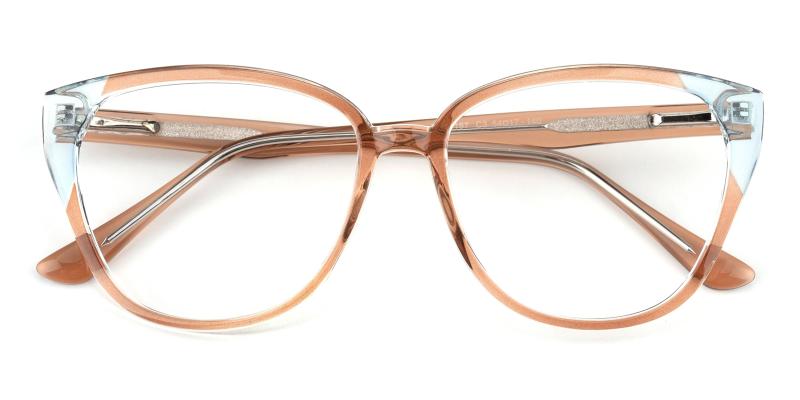 Alaia-Orange-Eyeglasses