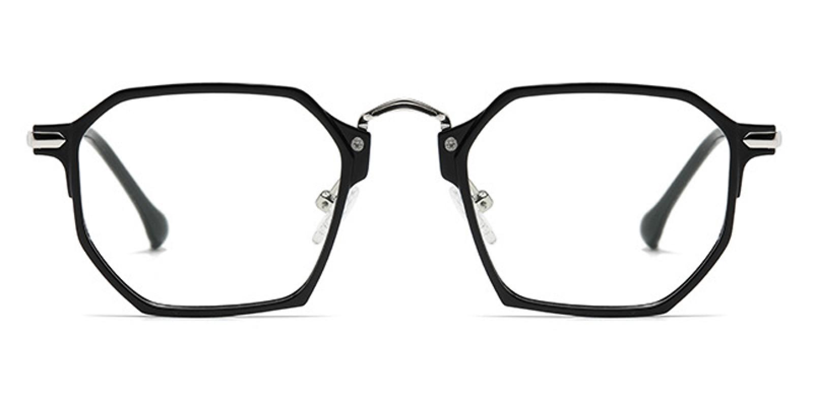 Calvin-Black-Geometric-Combination-Eyeglasses-detail
