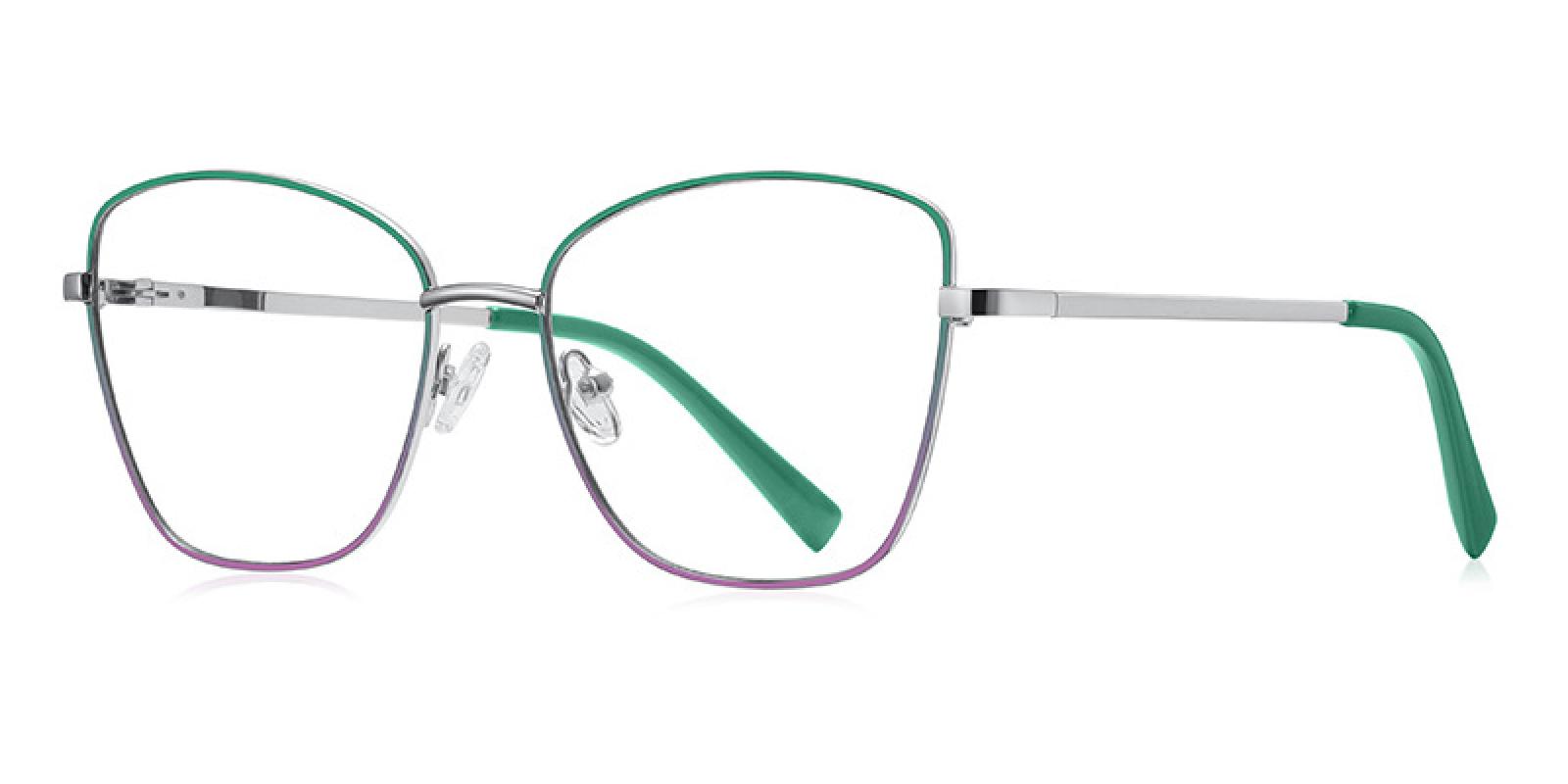 Sage-Green-Cat-Metal-Eyeglasses-detail