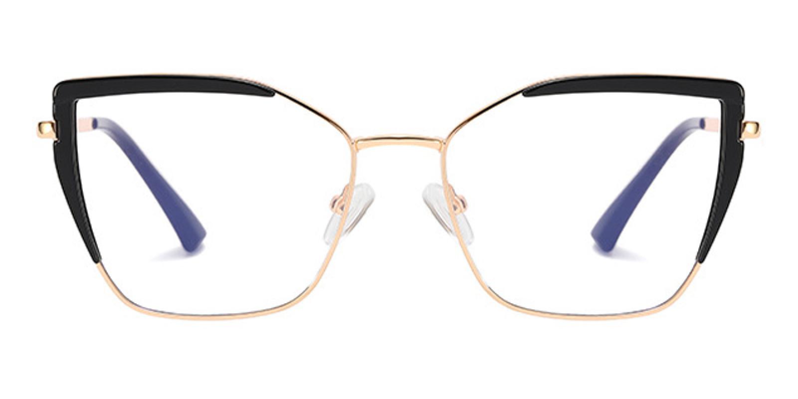 Nancie-Black-Cat-Combination-Eyeglasses-detail