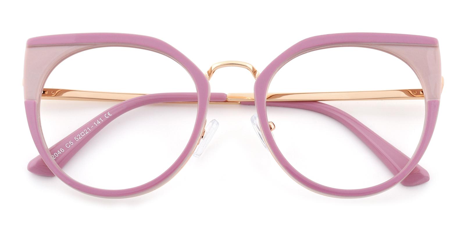 Bertie-Purple-Cat-Combination-Eyeglasses-detail