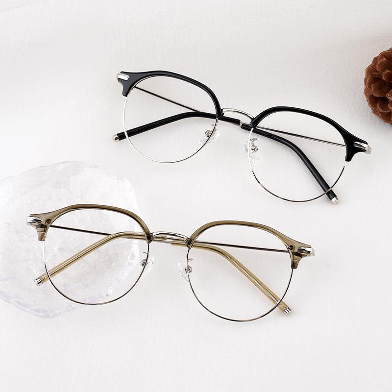 Skyler-Black-Browline-Combination-Eyeglasses-detail
