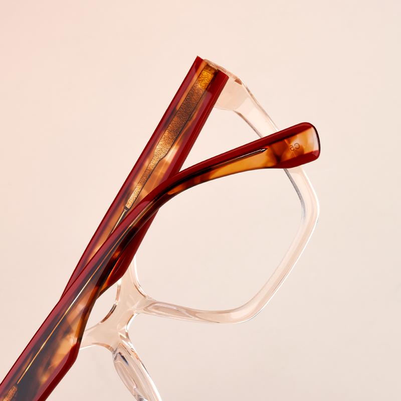 Coconut-Orange-Cat-Acetate-Eyeglasses-detail