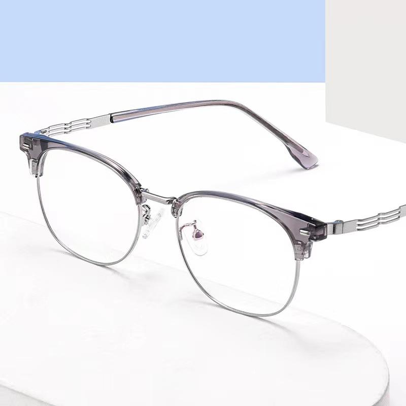 Noel-Gray-Browline-Combination-Eyeglasses-detail