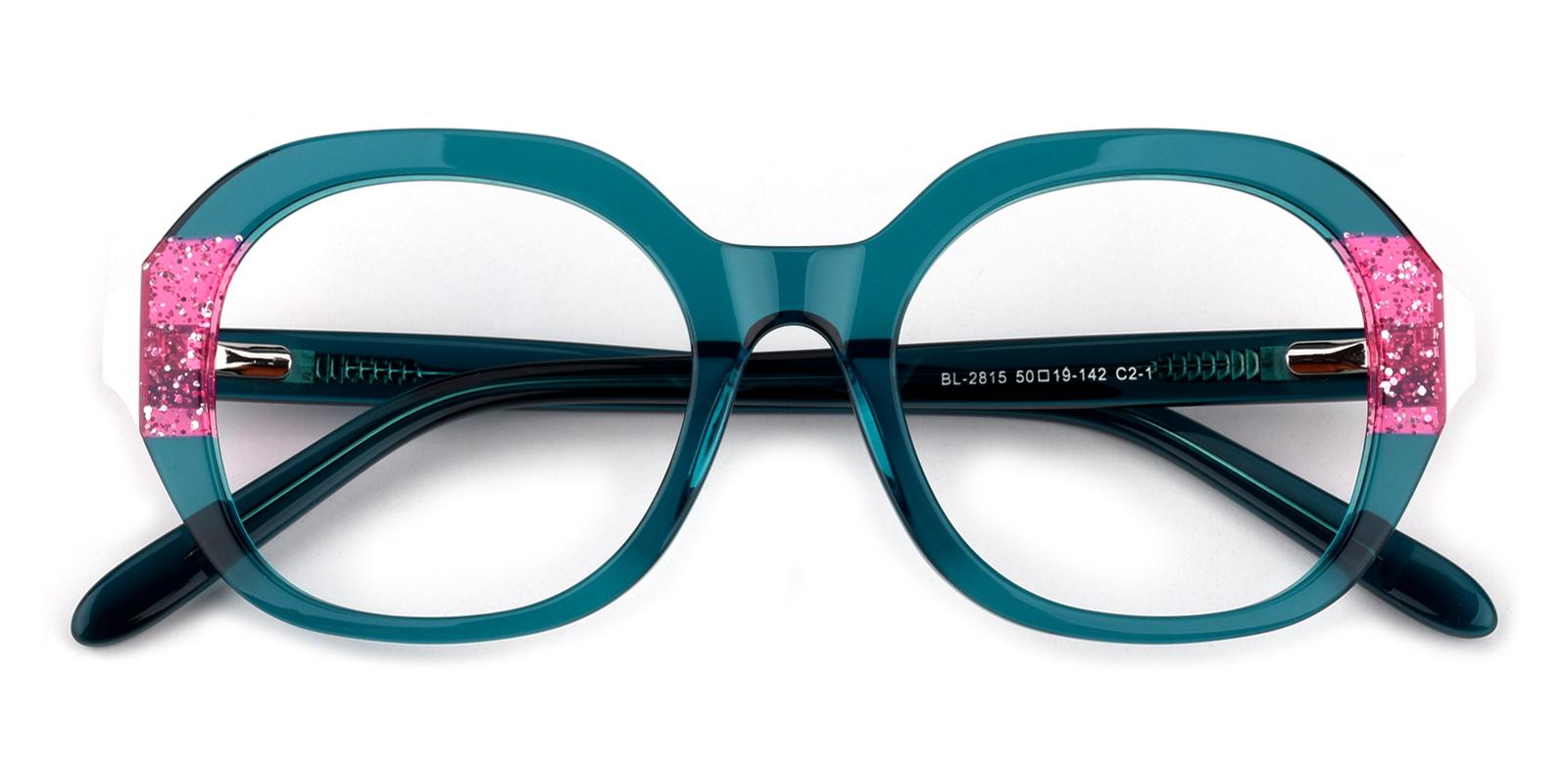 Story-Green-Square-Acetate-Eyeglasses-detail