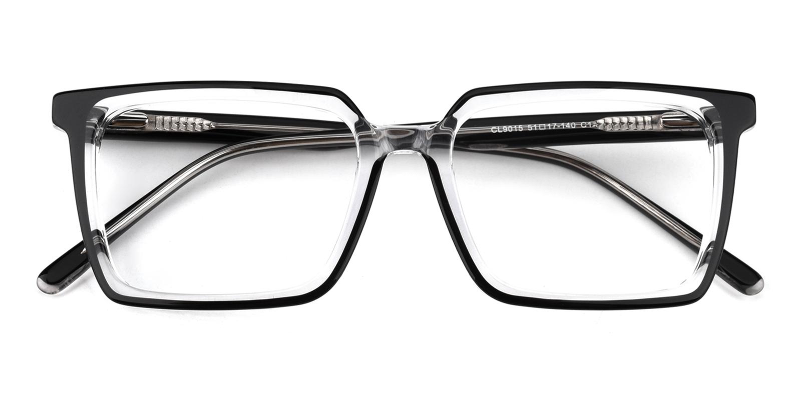 Indigo-Black-Rectangle-Acetate-Eyeglasses-detail