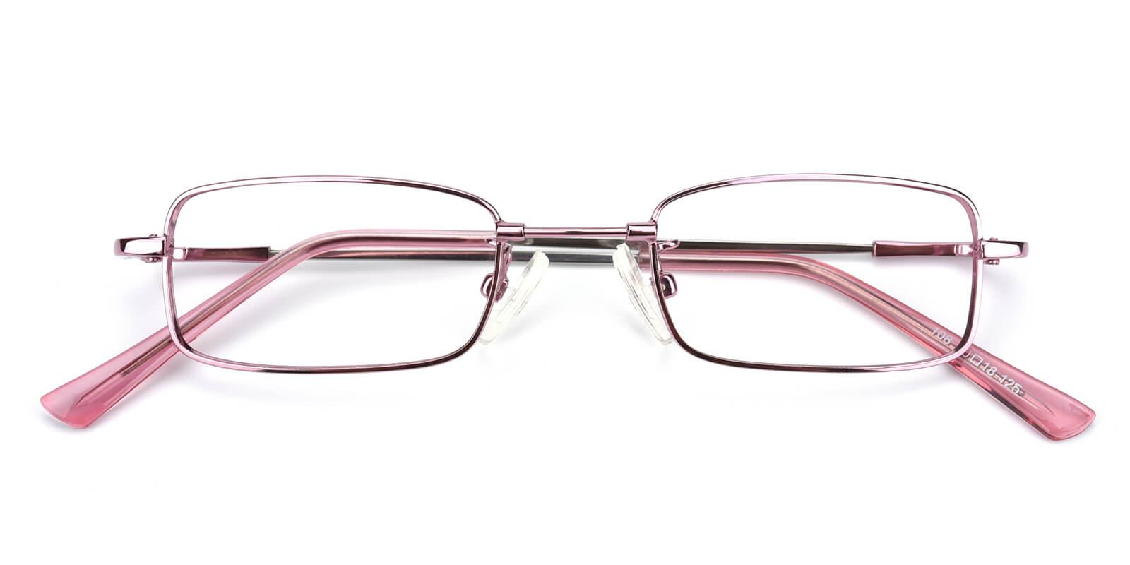 Lanscripe-Purple-Rectangle-Titanium-Eyeglasses-detail