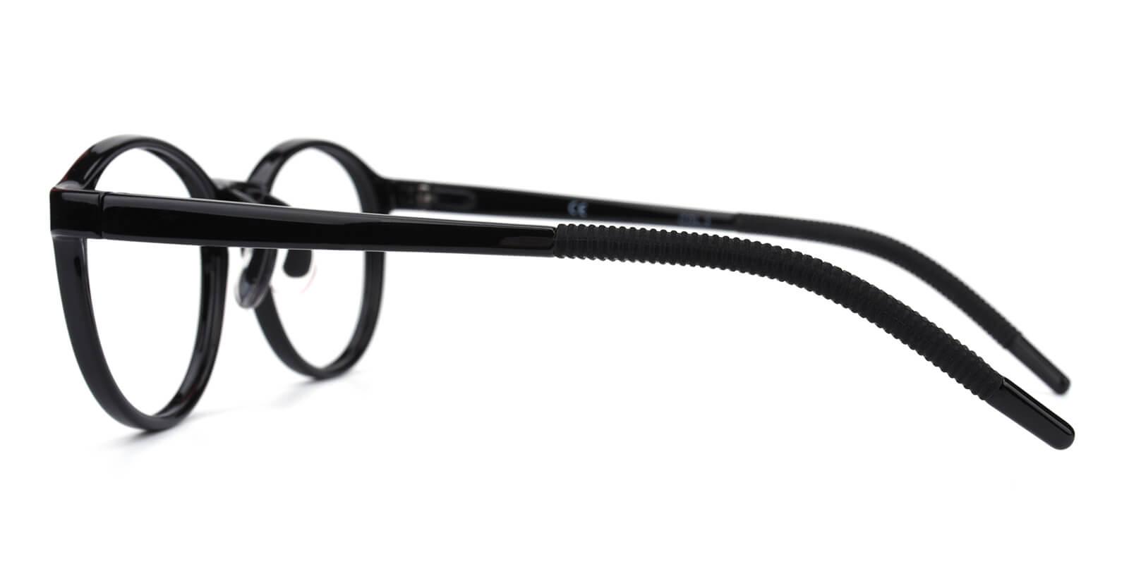 Chigor-Black-Round-TR-Eyeglasses-detail