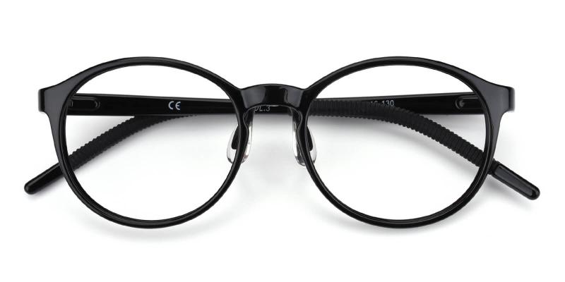 Chigor-Black-Eyeglasses