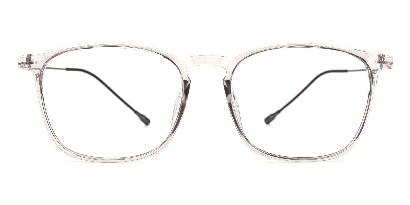Quauetom-Gray-Square-TR / Metal-Eyeglasses-detail