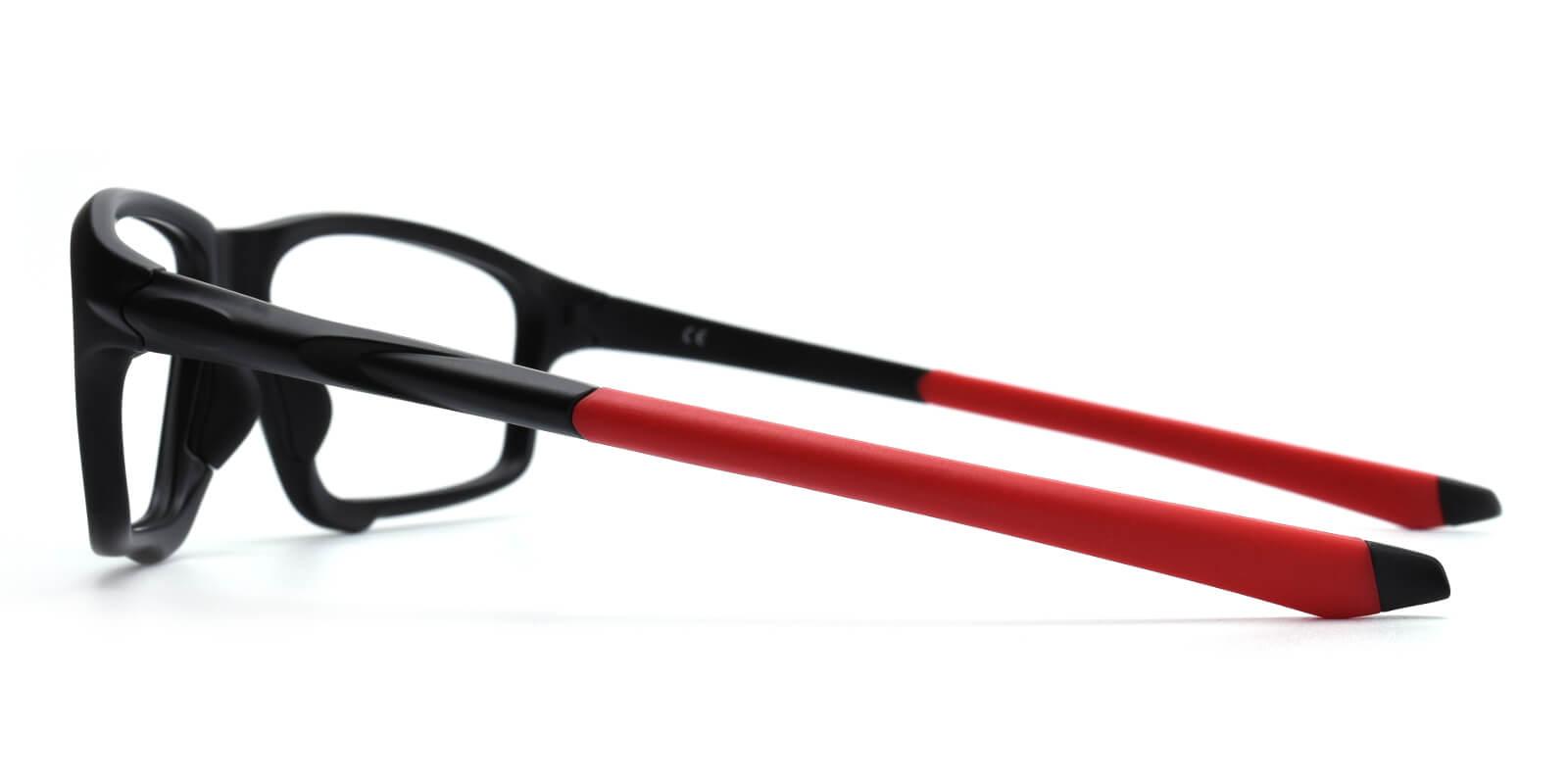 Asiher-Red-Geometric-TR-SportsGlasses-detail