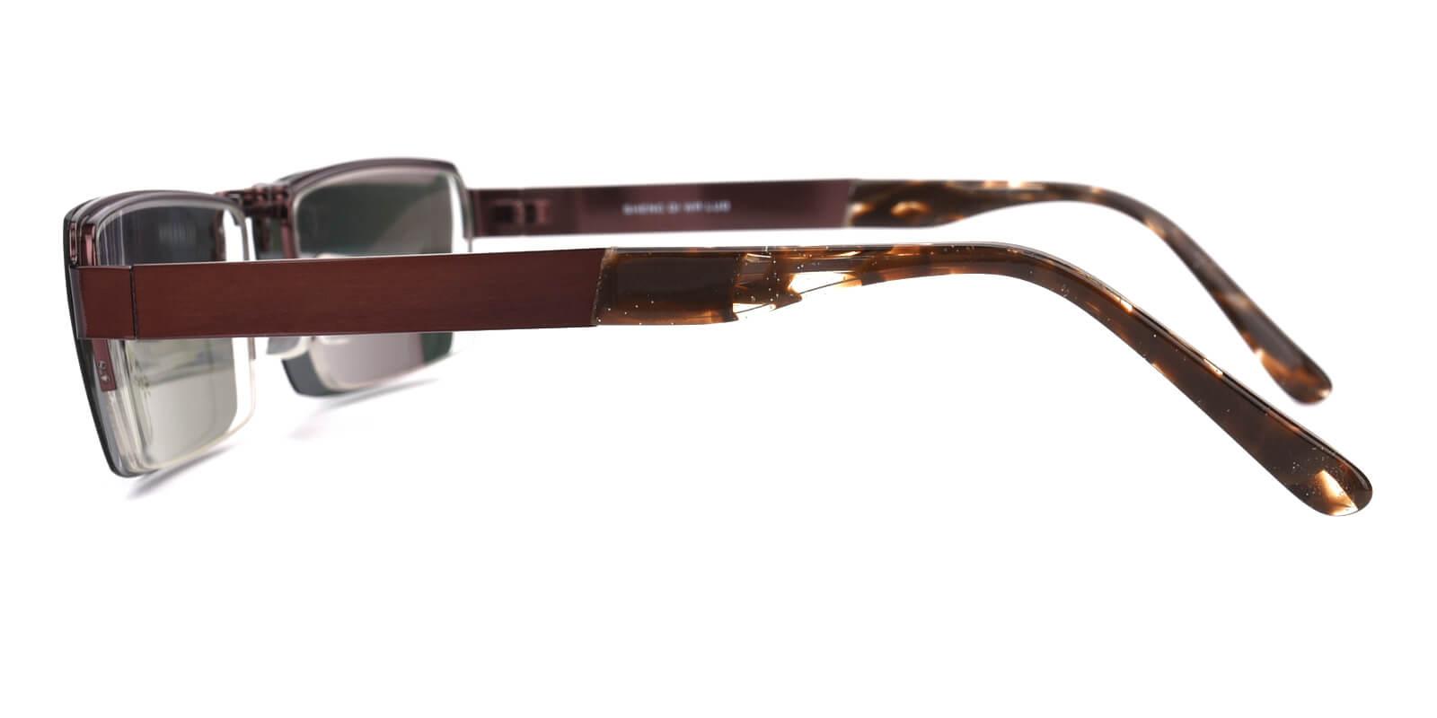 Zoey-Brown-Rectangle-Metal-Eyeglasses-detail
