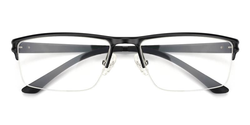 Leonado-Black-Eyeglasses